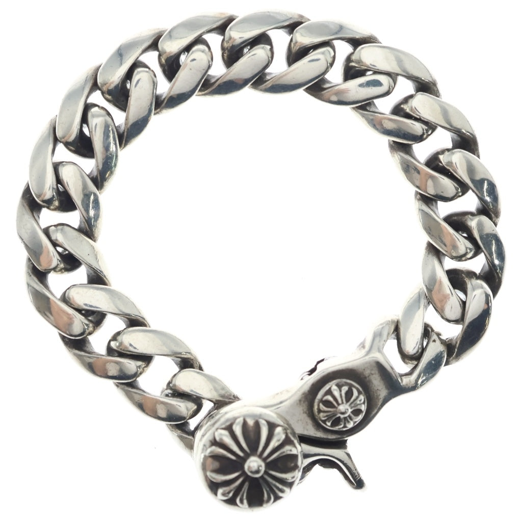 CHROME HEARTS(クロムハーツ) CLSC CHN LNK クラシックリンククリップブレスレット 15リンク シルバー