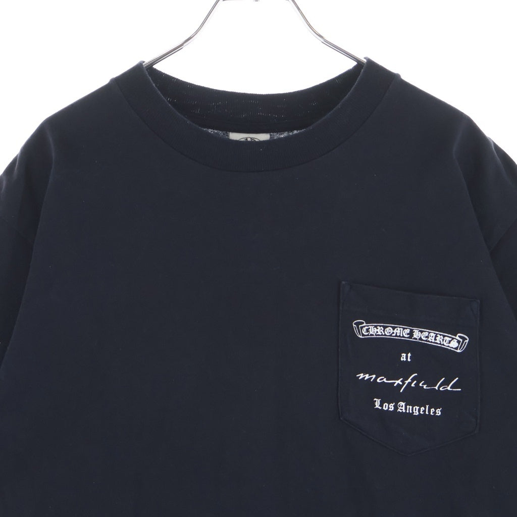 CHROME HEARTS(クロムハーツ) OLD MAXFIELD VINE DAGGER S/S TEE オールド マックスフィールド ヴァインダガー半袖Tシャツ ブラック M