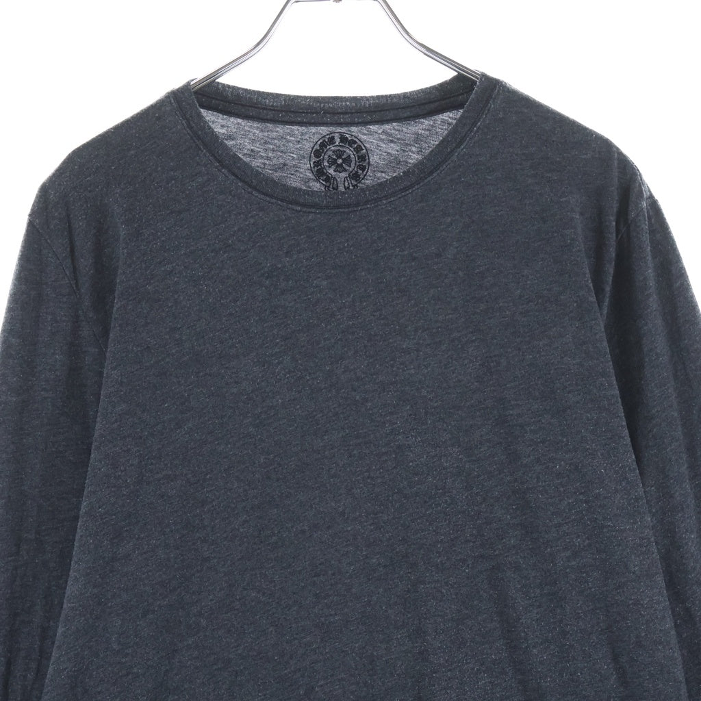 CHROME HEARTS(クロムハーツ) CH PLUS L/S TEE CHプラス 長袖Tシャツ カットソー グレー S
