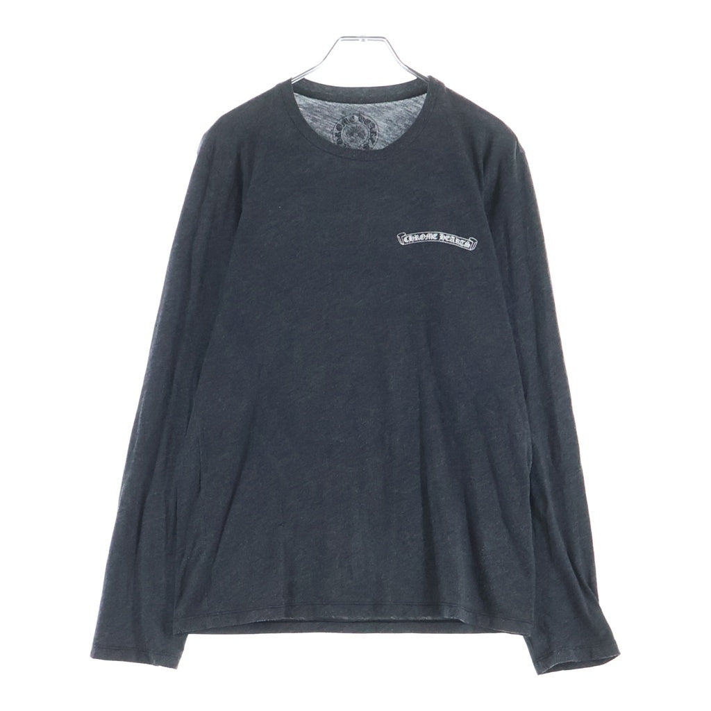 CHROME HEARTS(クロムハーツ) 袖CHクロスプリント長袖カットソー ロンT