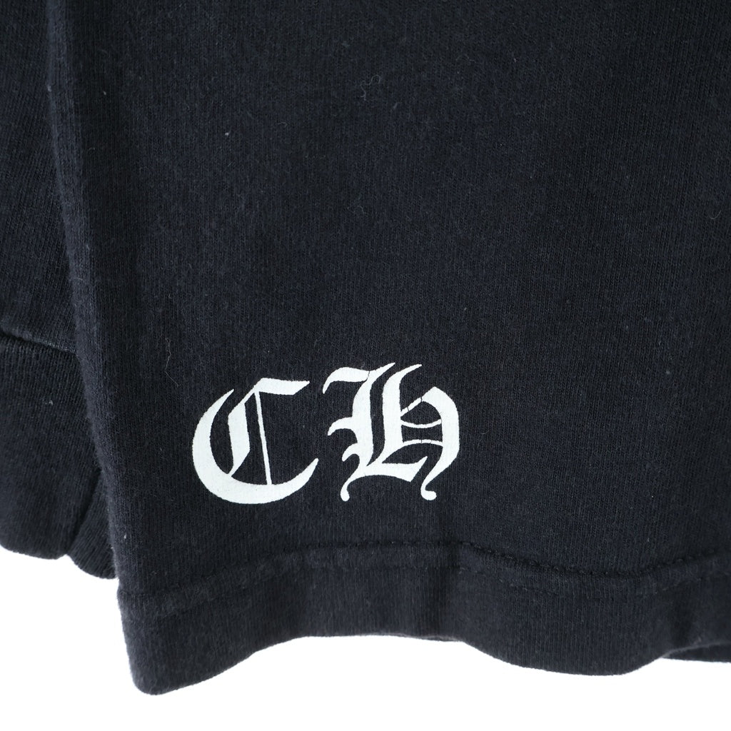 CHROME HEARTS(クロムハーツ) OLD CELTIC CROSS L/S Tee ケルティッククロス ホースシュー 長袖Tシャツ ロンT カットソー ブラック M