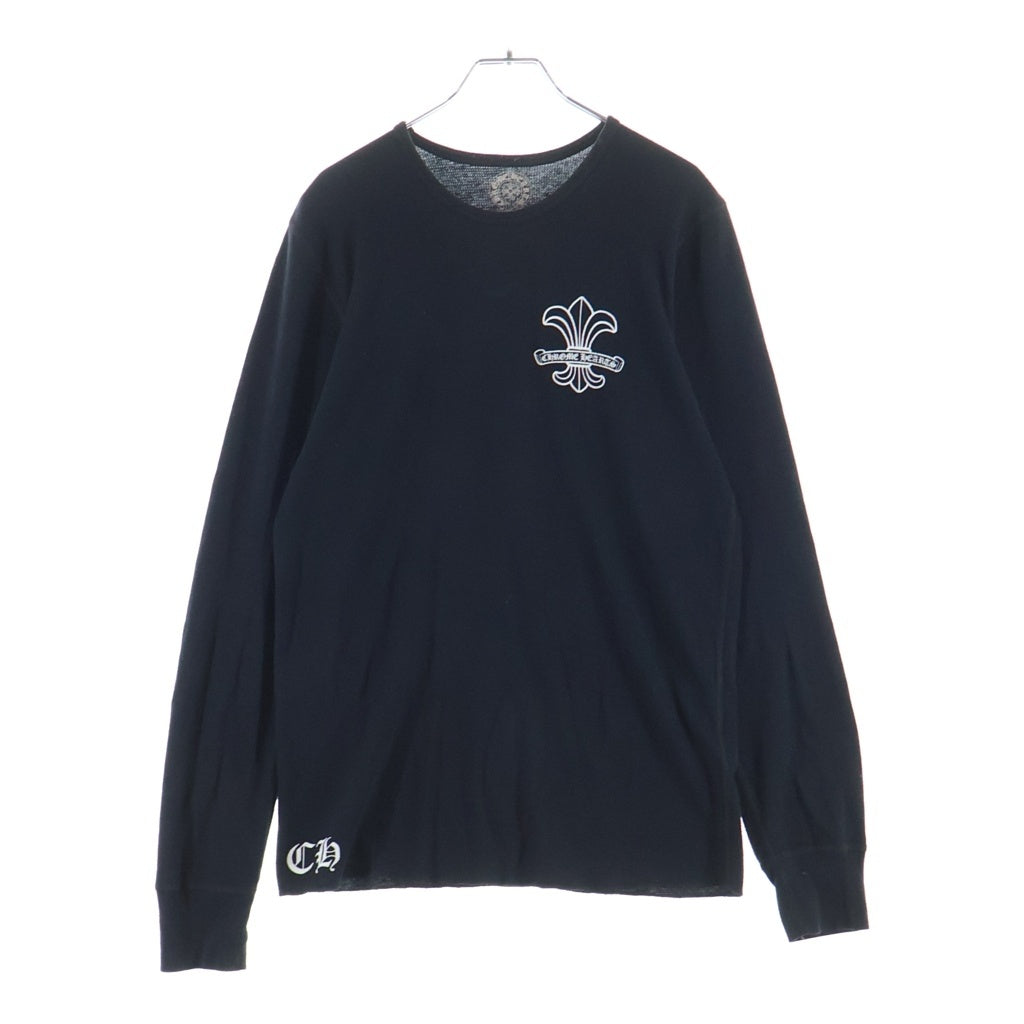CHROME HEARTS(クロムハーツ) BS FLUER Thermal L/S TEE BSフレア サーマル 長袖Tシャツ カットソー ブラック M