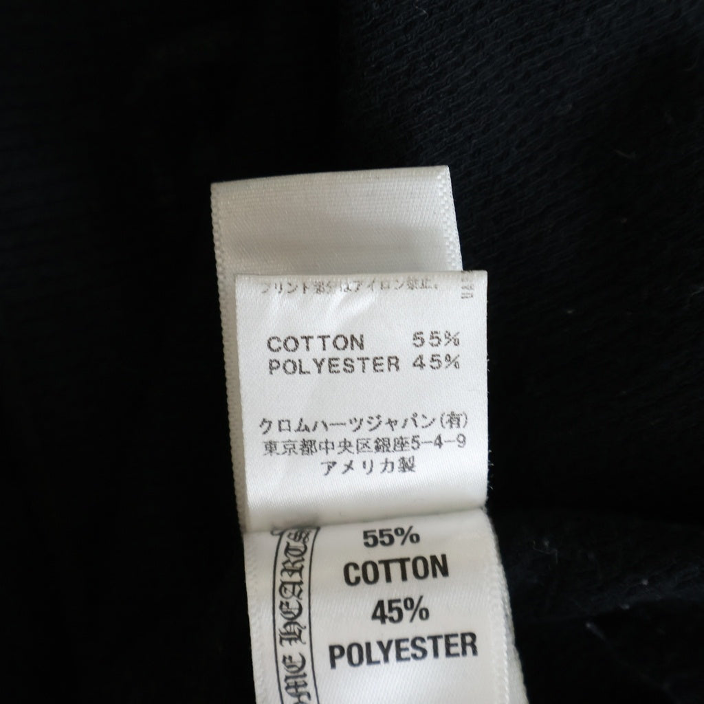 CHROME HEARTS(クロムハーツ) BS FLUER Thermal L/S TEE BSフレア サーマル 長袖Tシャツ カットソー ブラック M