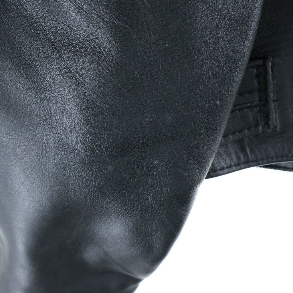 Lewis Leathers(ルイスレザー) LIGHTHING TIGHT ライトニング タイト カウハイド ダブルライダースジャケット ブラック