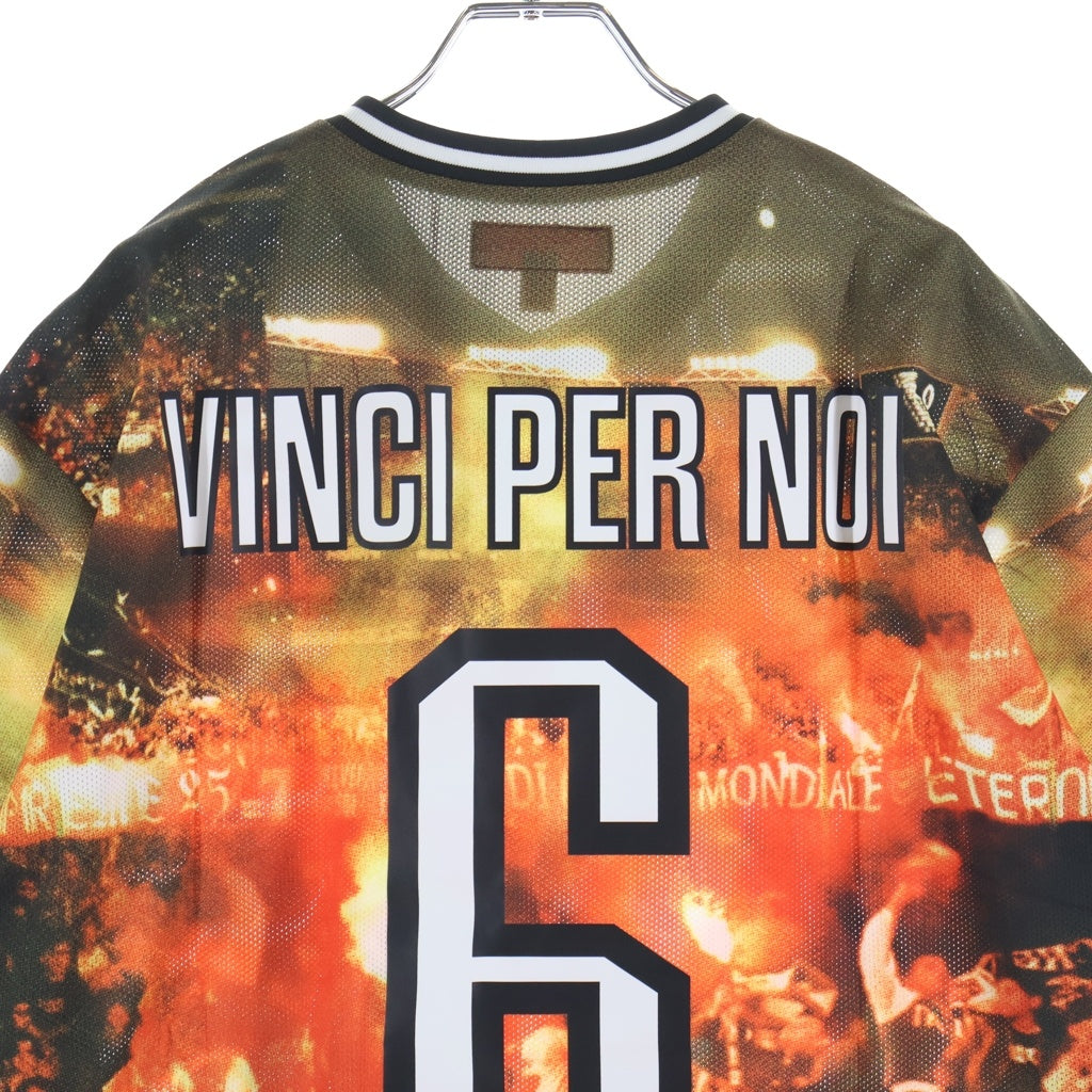 SUPREME(シュプリーム) 25SS Vinci Per Noi Soccer Jersey ヴィンチペルノイ サッカージャージ 半袖ゲームシャツ オレンジ M