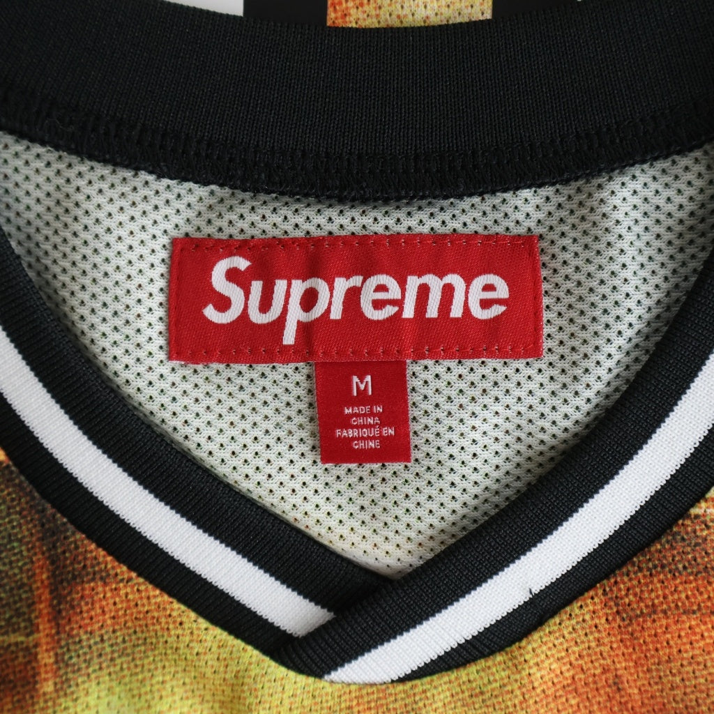SUPREME(シュプリーム) 25SS Vinci Per Noi Soccer Jersey ヴィンチペルノイ サッカージャージ 半袖ゲームシャツ オレンジ M