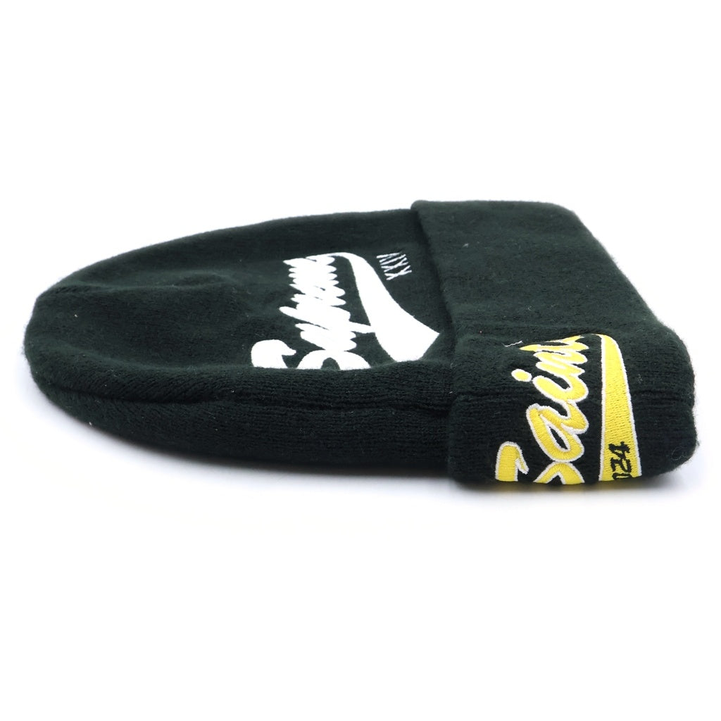 SUPREME(シュプリーム) 24SS New Era Salvation Beanie ニューエラ サルベーションロゴニットビーニー キャップ ブラック 帽子