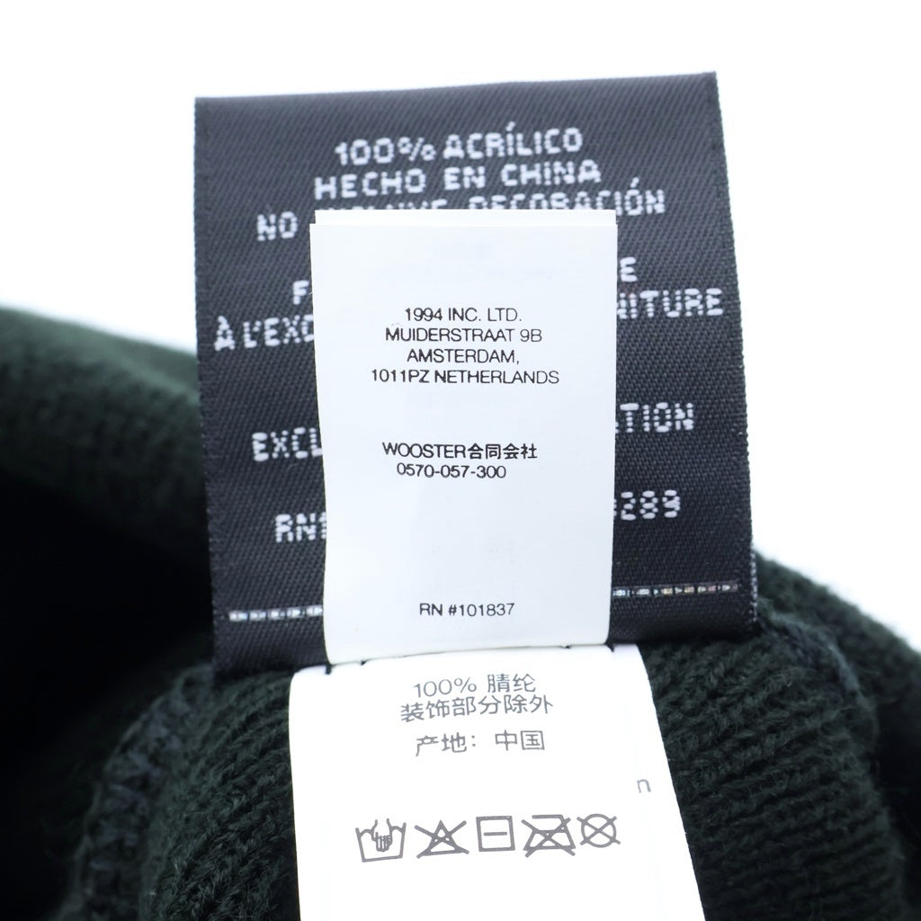 SUPREME(シュプリーム) 24SS New Era Salvation Beanie ニューエラ サルベーションロゴニットビーニー キャップ ブラック 帽子