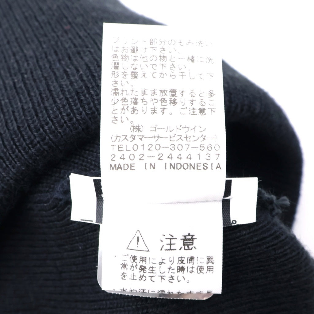 SUPREME(シュプリーム) 24AW × North Face Beanie ノースフェイス 刺繍デザイン ビーニー ニット帽 ブラック