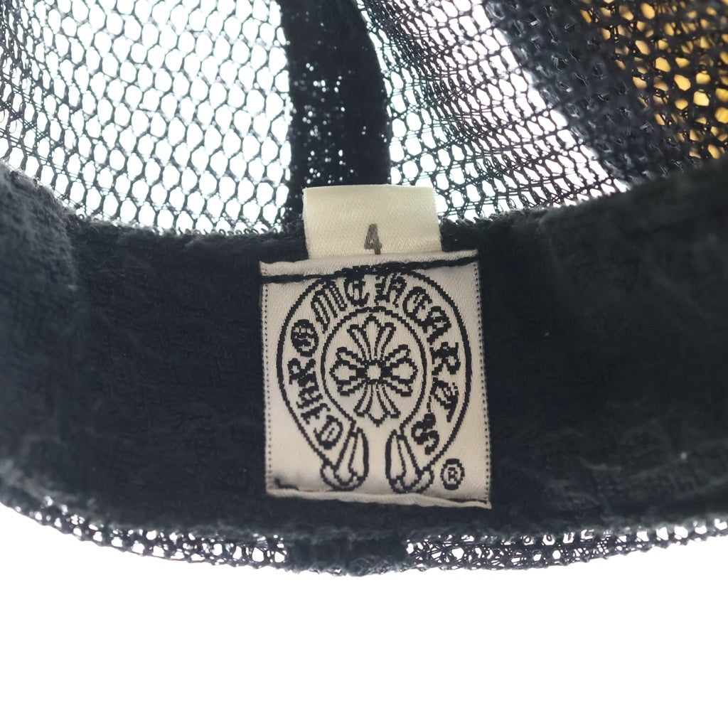 CHROME HEARTS(クロムハーツ) TRUCKER CAP トラッカー メッシュキャップ 帽子 ホワイト/ブラック