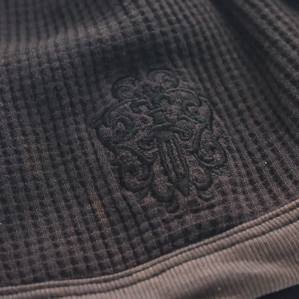 CHROME HEARTS(クロムハーツ) THERMAL BEANIE ヴァインダガー刺繍 サーマルビーニー キャップ ブラック