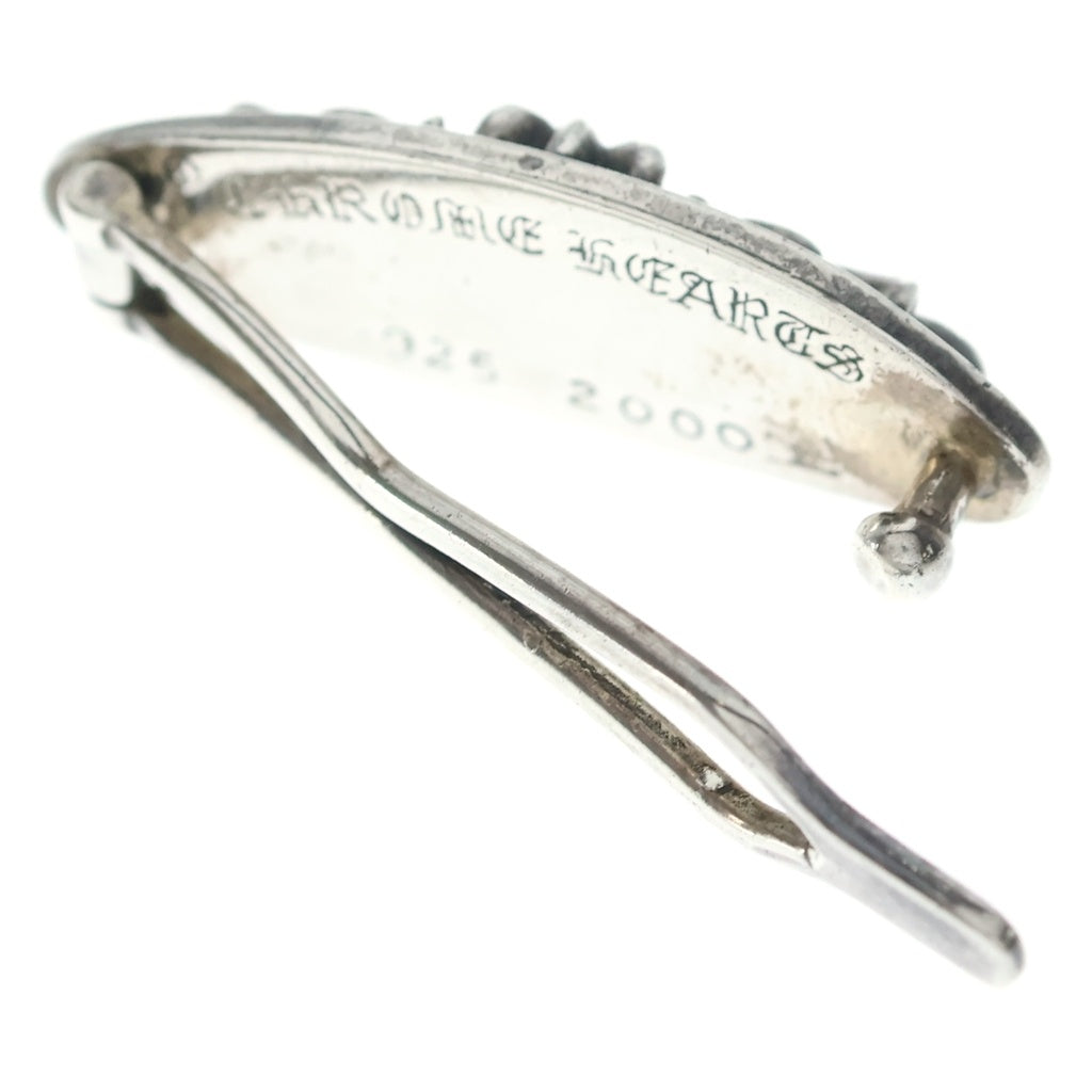 CHROME HEARTS(クロムハーツ) HAIR BARRETTE FLORAL CROSS フローラルクロス バレッタ シルバー