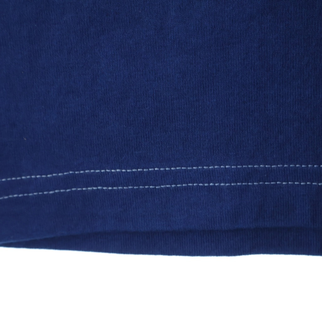 KITH(キス) 24SS Aizome Vintage L/S Tee 藍染ヴィンテージ 長袖Tシャツ カットソー ブルー 24-070-060-0000-2-0