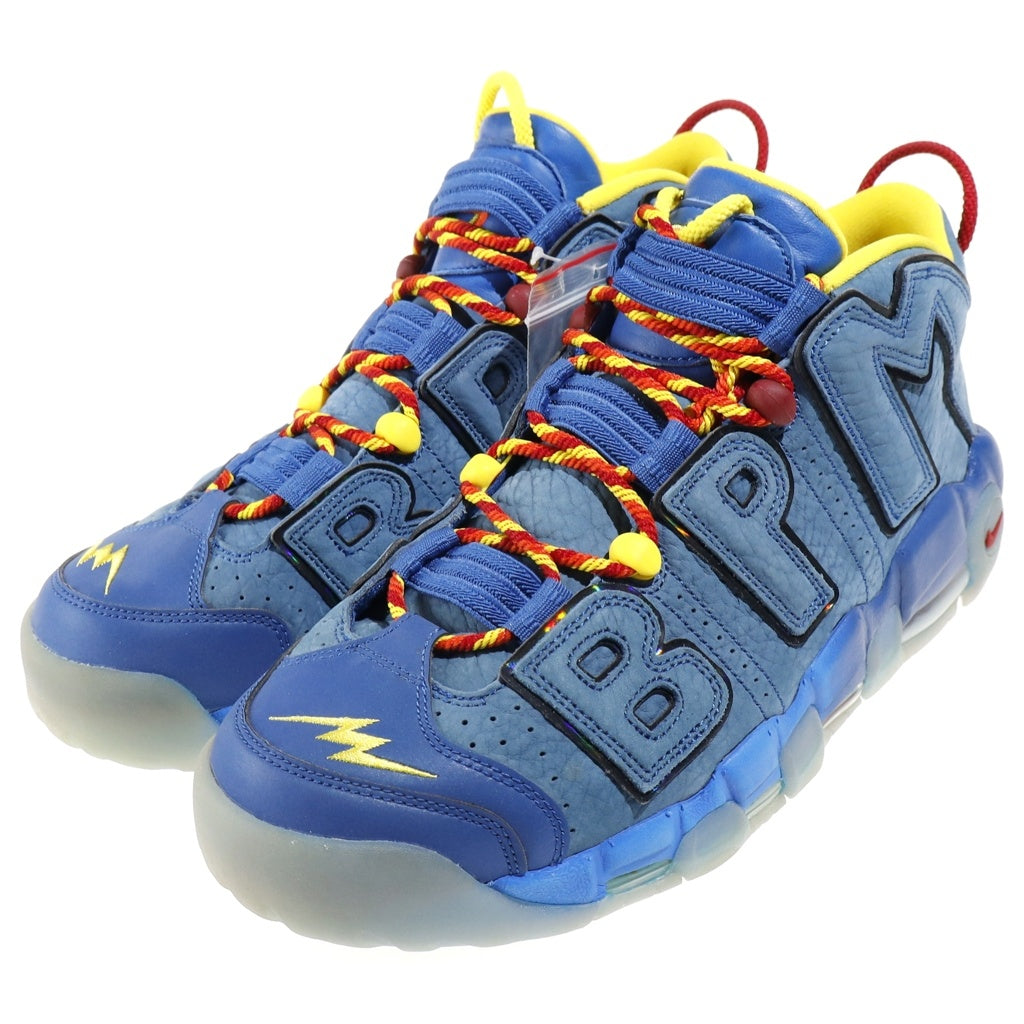 NIKE(ナイキ) AIR MORE UPTEMPO '96 DOERNBECHER エアモアアップテンポ 96 ドーレンベッカーハイカットスニーカー ブルー/イエロー US11/29cm AH6949-446