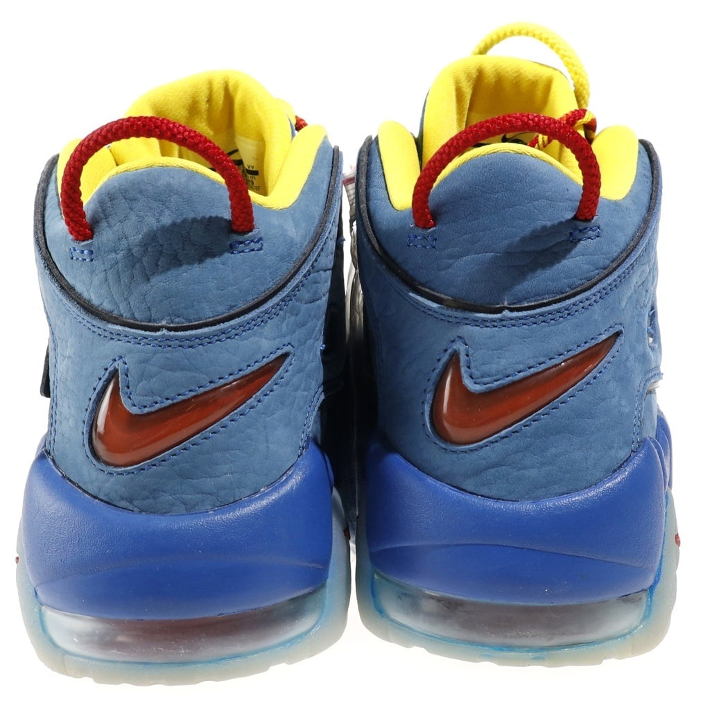 NIKE(ナイキ) AIR MORE UPTEMPO '96 DOERNBECHER エアモアアップテンポ 96 ドーレンベッカーハイカットスニーカー ブルー/イエロー US11/29cm AH6949-446