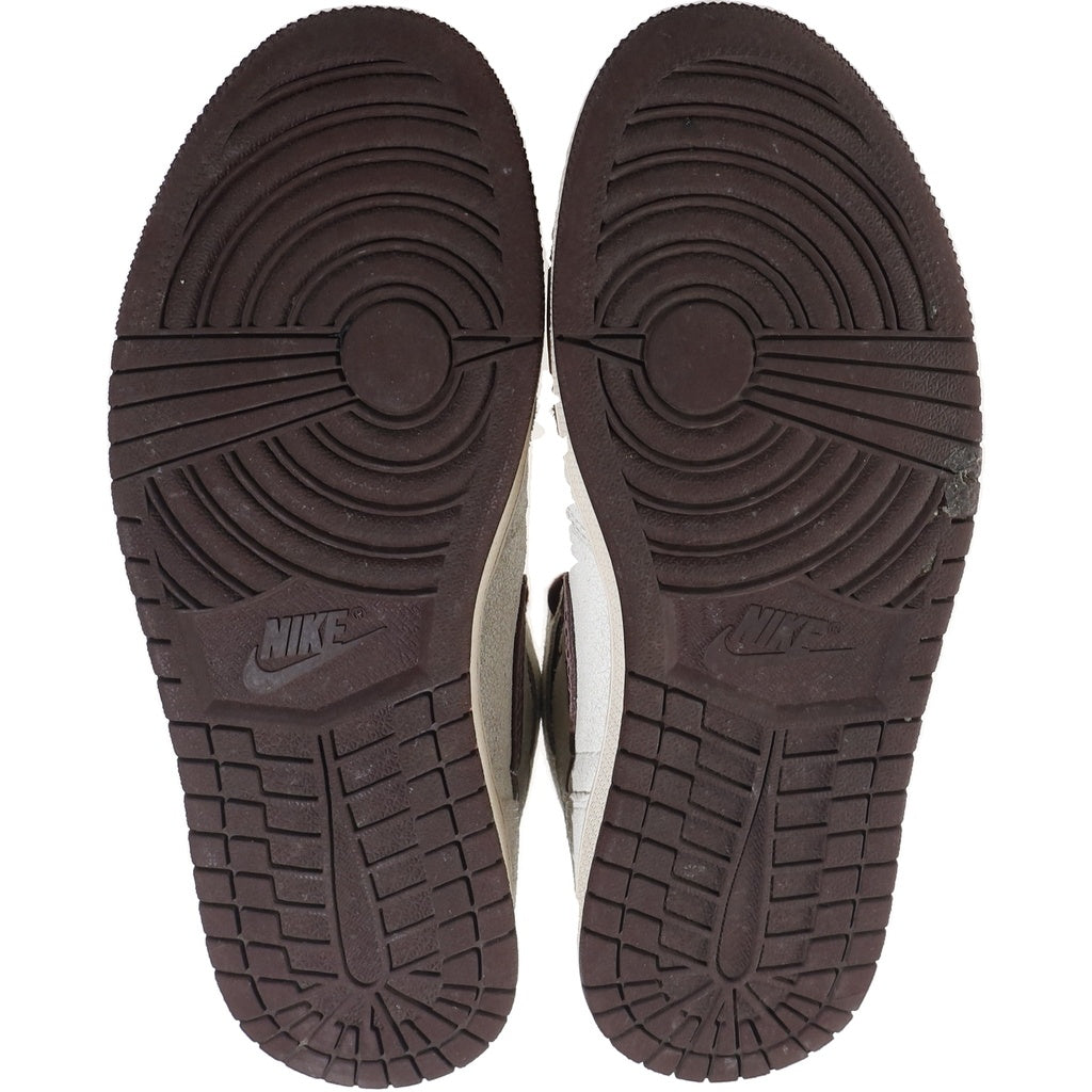 NIKE(ナイキ) ×A MA MANIERE AIR JORDAN 1 RETRO HIGH アママニエール エアジョーダン1 レトロ ハイカットスニーカー ホワイト/ブラウン US8/26cm DO7097-100