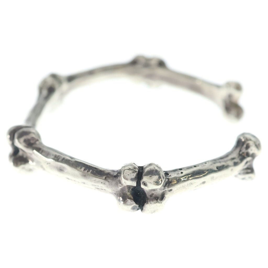 CRAZY PIG(クレイジーピッグ) ボーンモチーフ バングル ブレスレット シルバー