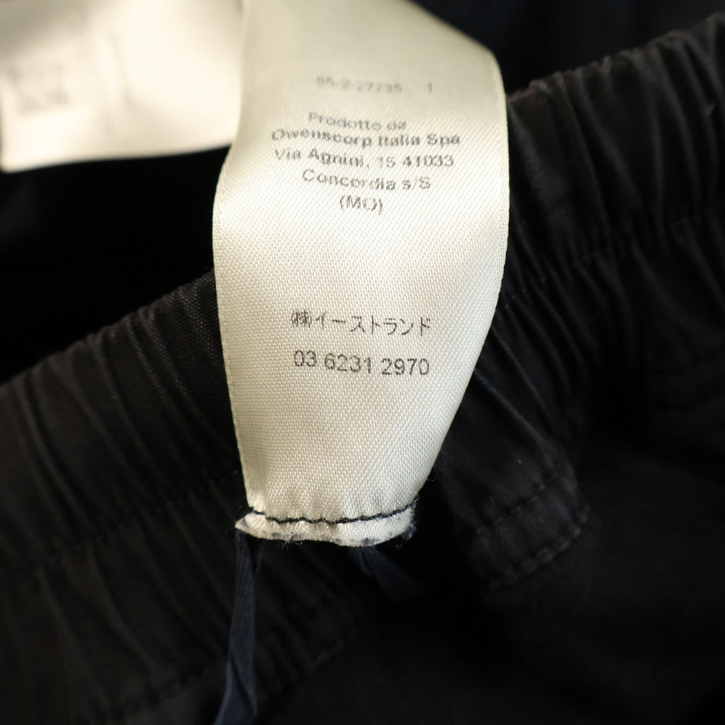Rick Owens(リックオウエンス) 25SS TECUATL TRACK PANT テクアトル ドローストリング トラックパンツ ブラック RU01E5370-BA