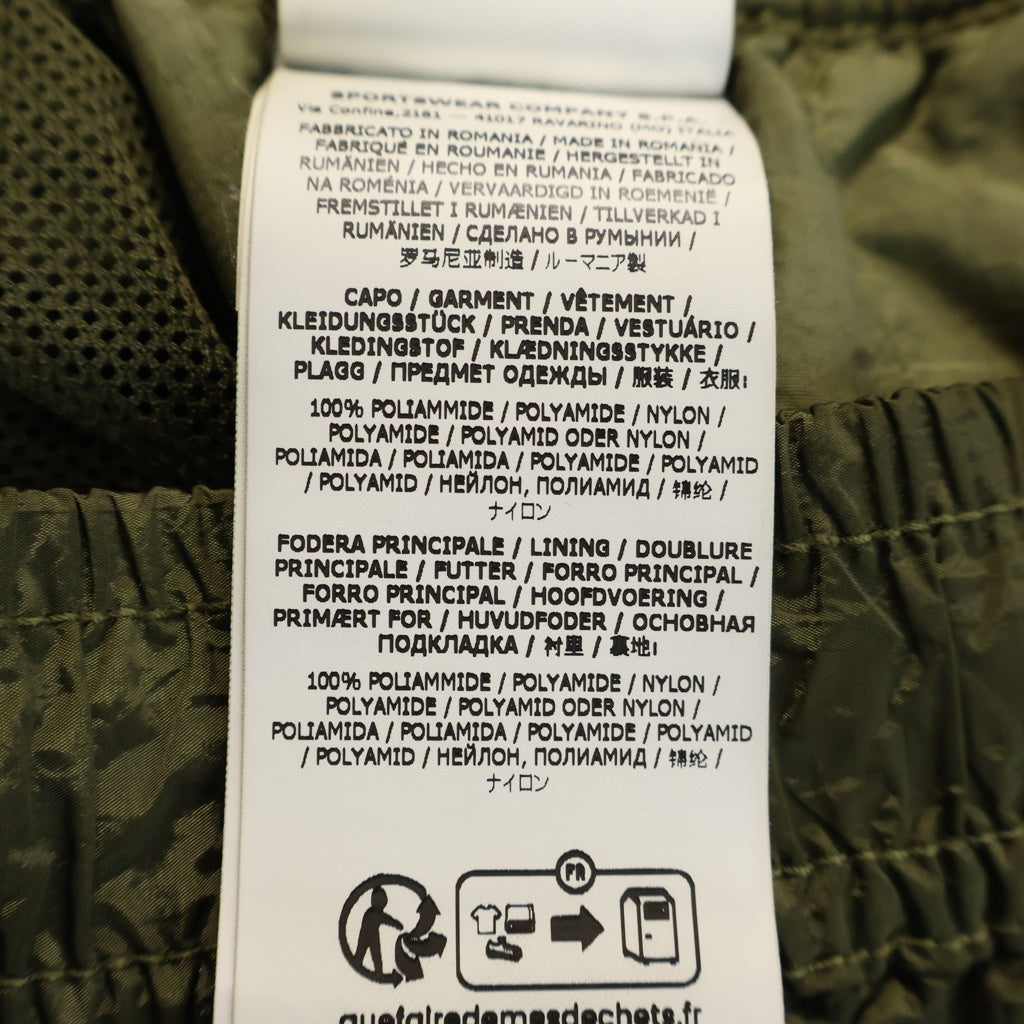 STONE ISLAND(ストーンアイランド) 23AW ロゴワッペン ナイロンメタル カーゴパンツ カーキ 791531019