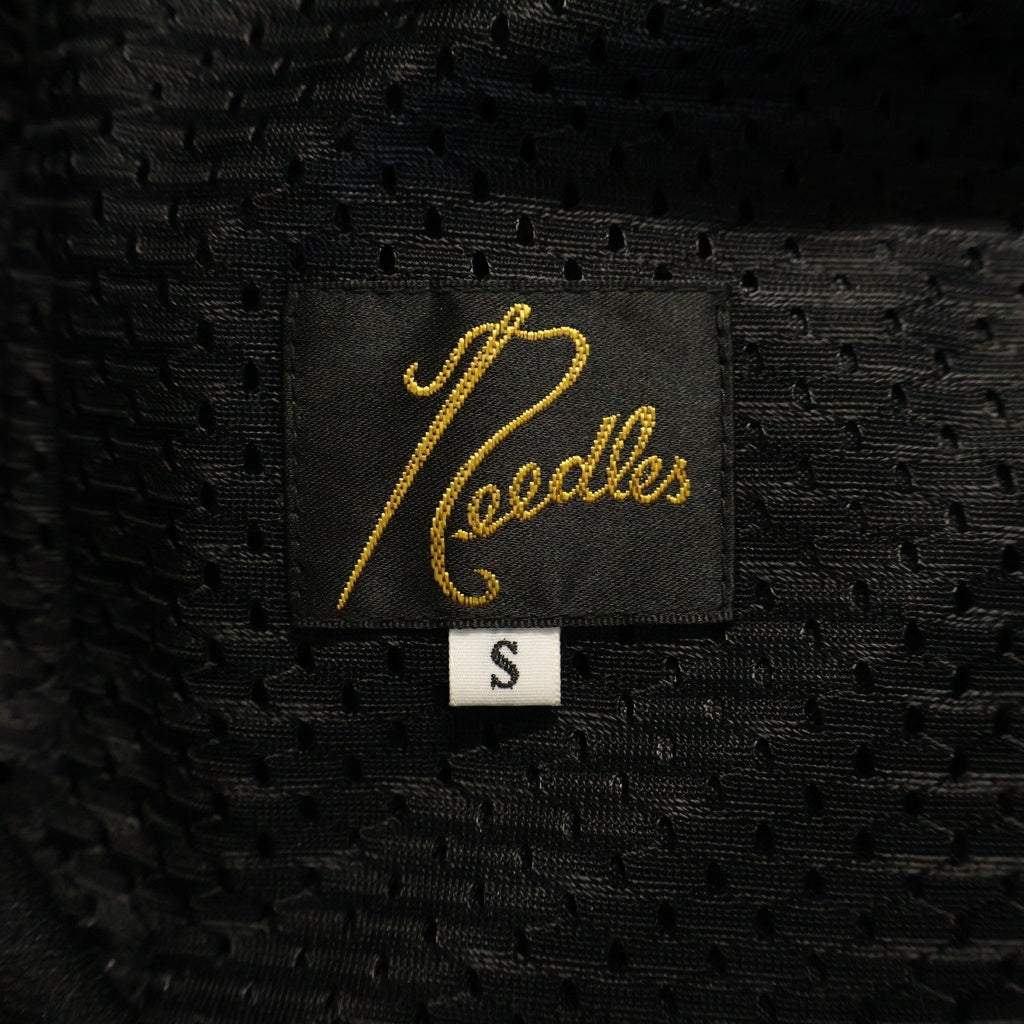 Needles(ニードルス) ×STUDIOUS ステュディオス別注 ドローストリング トラックパンツ ブラック OT1543