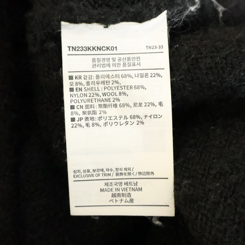 THISISNEVERTHAT(ディスイズネバーザット) 5B モヘア ニット カーディガン ブラック TN233KKNCK01