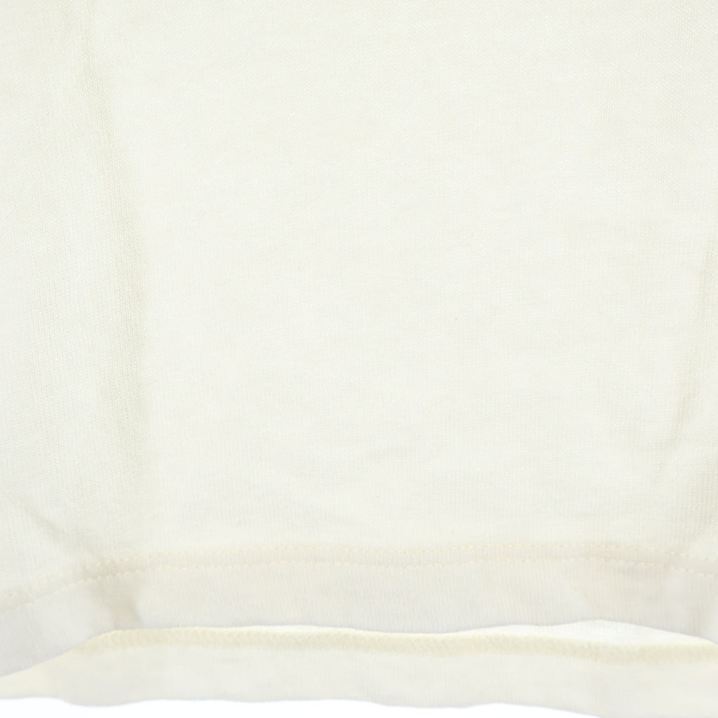 GUCCI(グッチ) ×THE NORTH FACE Oversize T-Shirt ノースフェイス ダブルネームロゴ クルーネック カットソー 半袖Tシャツ アイボリー 615044 XJDBZ