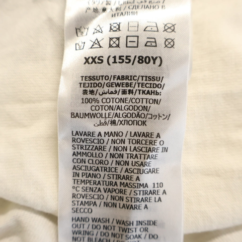 GUCCI(グッチ) ×THE NORTH FACE Oversize T-Shirt ノースフェイス ダブルネームロゴ クルーネック カットソー 半袖Tシャツ アイボリー 615044 XJDBZ
