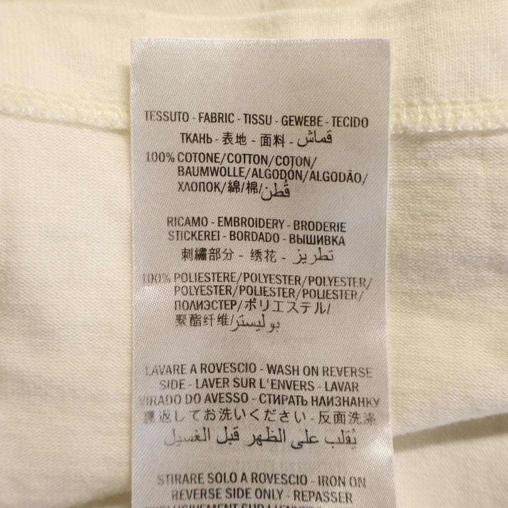 GUCCI(グッチ) THE FACE ザ フェイス ロゴデザイン クルーネック カットソー 半袖Tシャツ ホワイト 565806-XJBCS