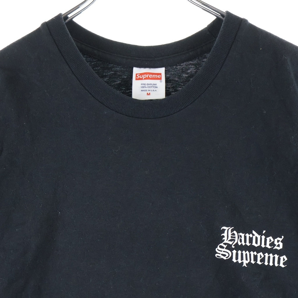 SUPREME(シュプリーム) 23SS Hardies Dog Tee ハーディーズ クルーネック カットソー 半袖Tシャツ ブラック
