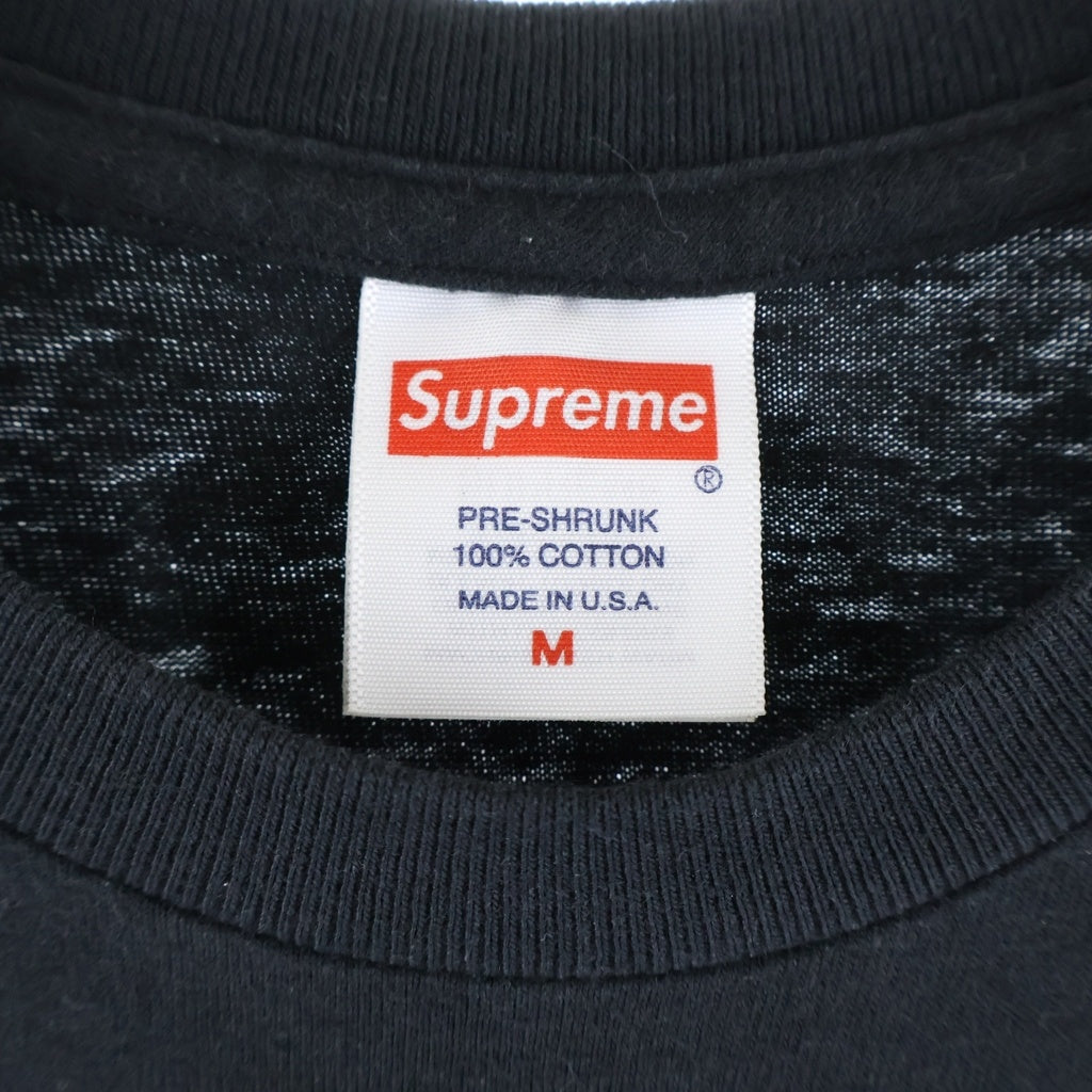 SUPREME(シュプリーム) 23SS Hardies Dog Tee ハーディーズ クルーネック カットソー 半袖Tシャツ ブラック