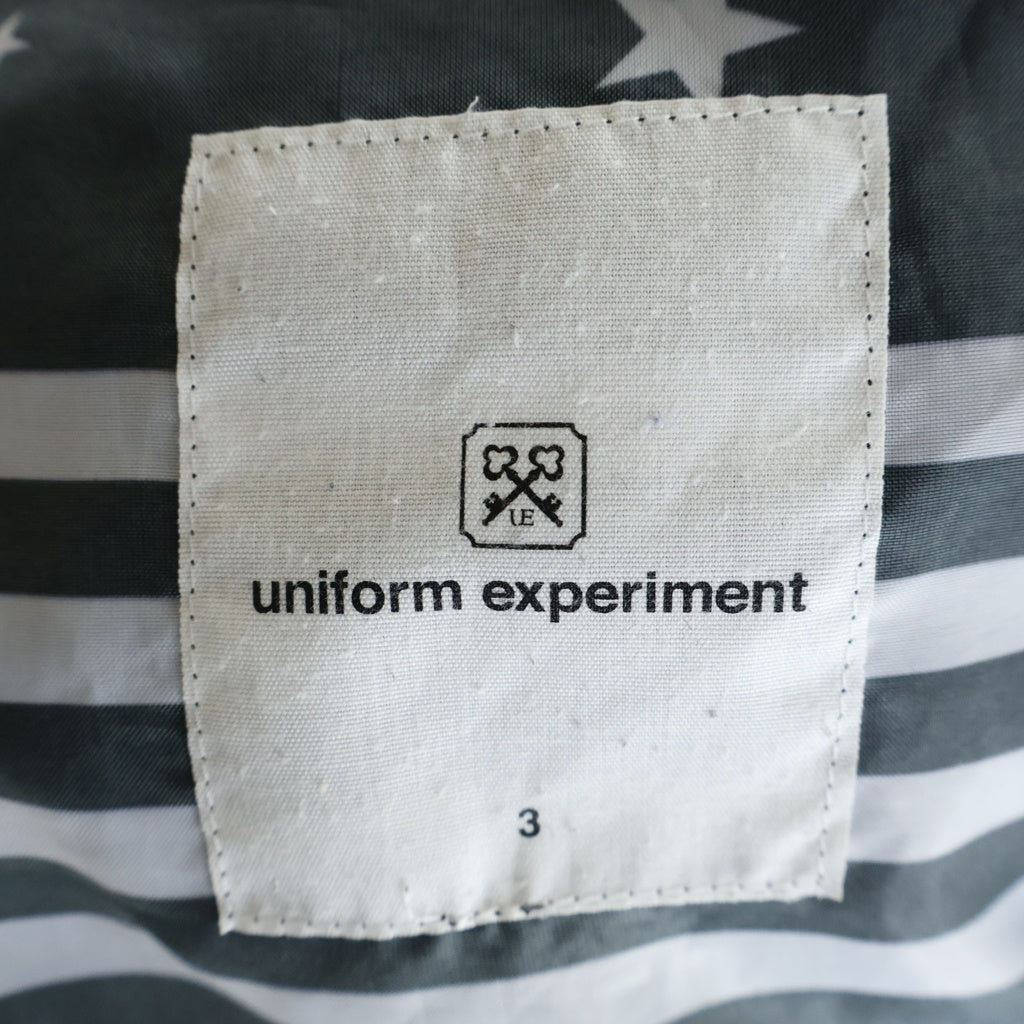 UNIFORM EXPERIMENT(ユニフォームエクスペリメント) マルチパターン ブルゾンジャケット ハーフパンツ セットアップ UE-160013 UE-160012