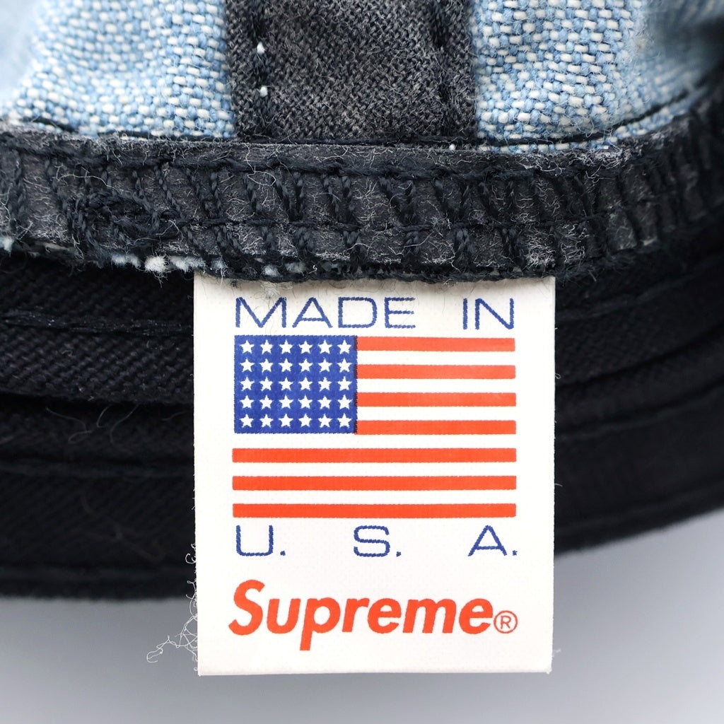 SUPREME(シュプリーム) 21SS Outdoor Trap 94 ロゴ刺繍キャップ 帽子 ブルー