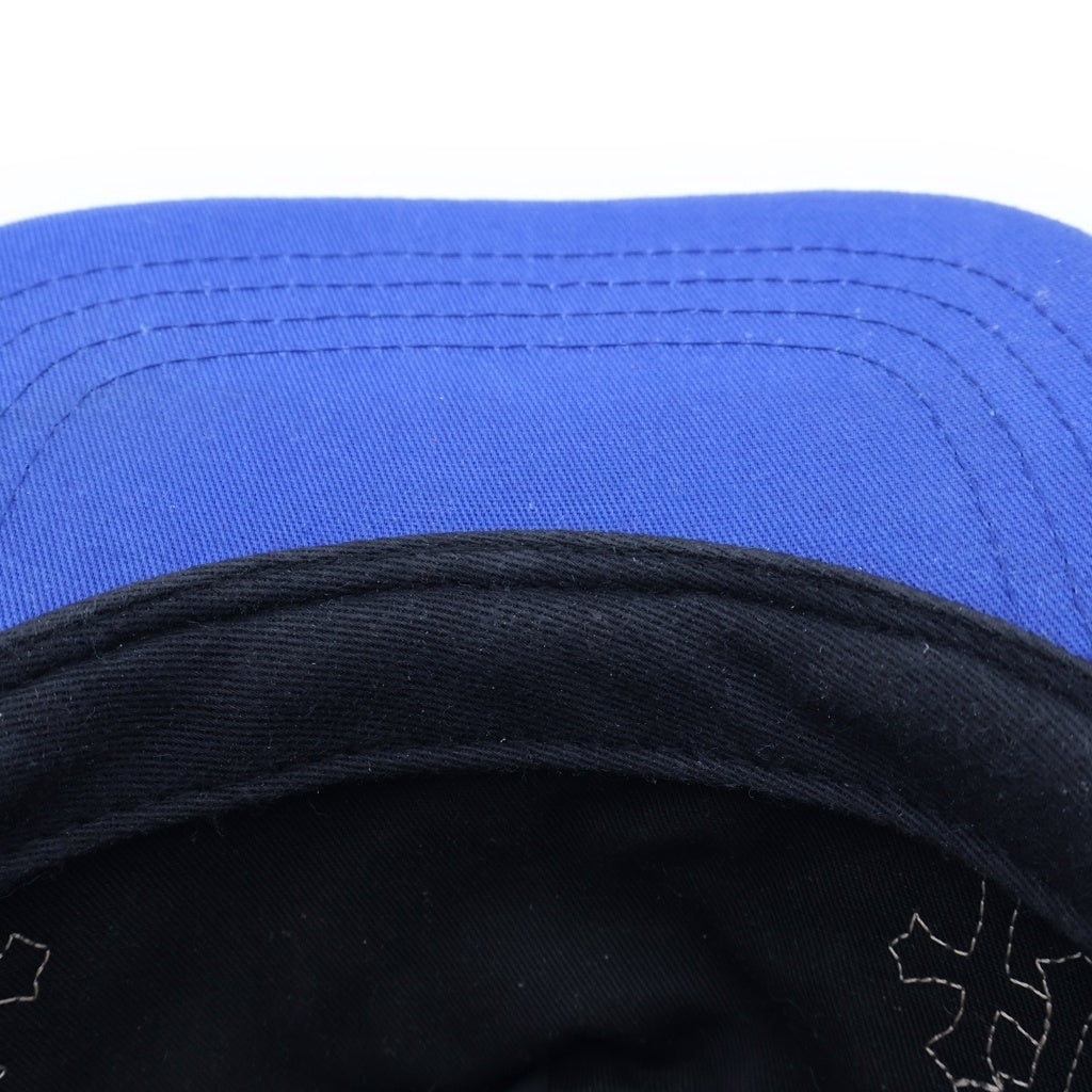 CHROME HEARTS(クロムハーツ) TRUCKER CAP クロスパッチ CH刺繍 トラッカーキャップ 帽子 ブルー