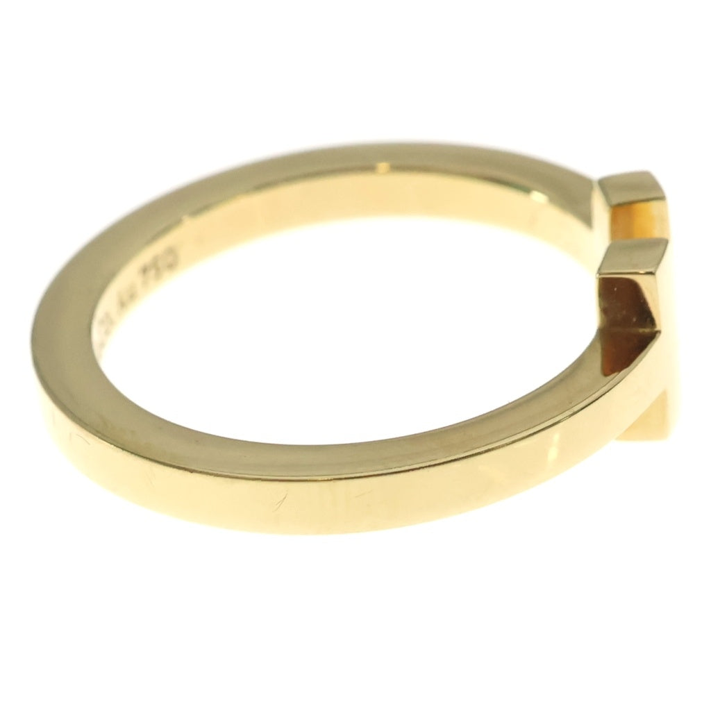 TIFFANY & Co.(ティファニー) K18YG Tワイヤー リング イエローゴールド
