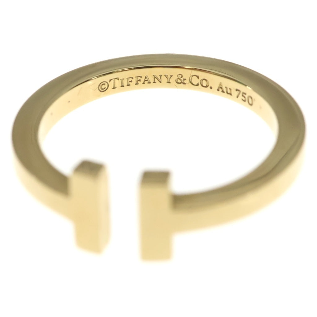 TIFFANY & Co.(ティファニー) K18YG Tワイヤー リング イエローゴールド