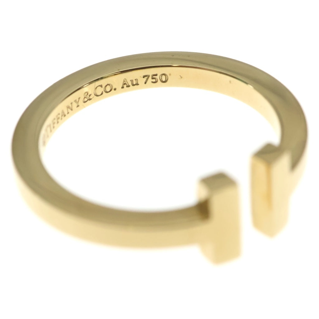 TIFFANY & Co.(ティファニー) K18YG Tワイヤー リング イエローゴールド