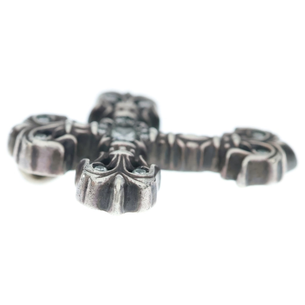 CHROME HEARTS(クロムハーツ) FILIG CROSS-XSM P/D フィリグリー クロス XS パヴェダイヤ ペンダントトップ シルバー