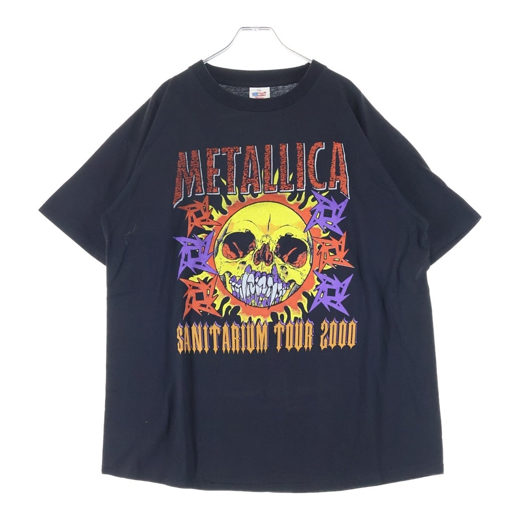VINTAGE(ヴィンテージ) 90s METALLICA POOR RE-TOURING ME メタリカ 半袖Tシャツ カットソー ブラック