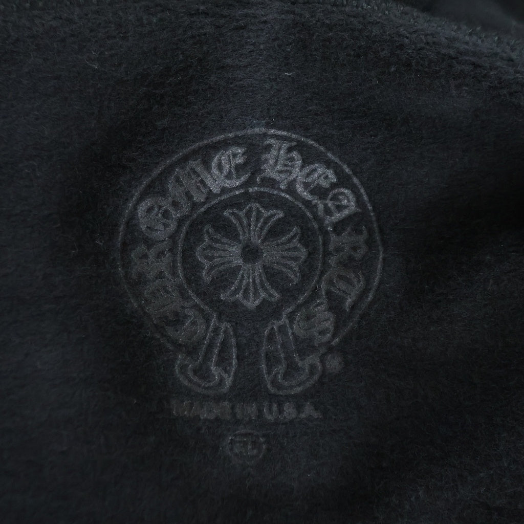 CHROME HEARTS(クロムハーツ) SWTSHRT HD ZIP 東京限定 バックホースシュープリント ジップアップパーカー ブラック