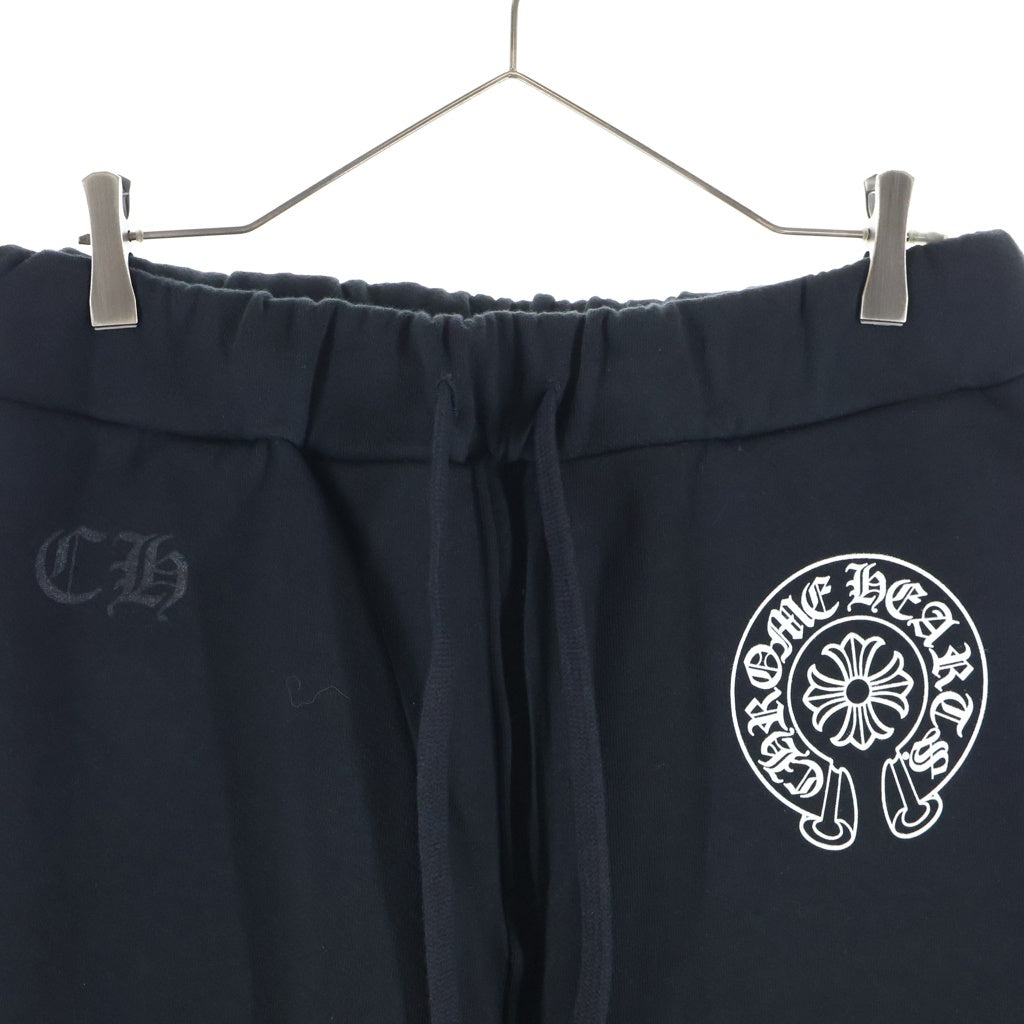 CHROME HEARTS(クロムハーツ) HORSESHOE SWEAT PANTS ホースシュープリント スウェットパンツ ブラック