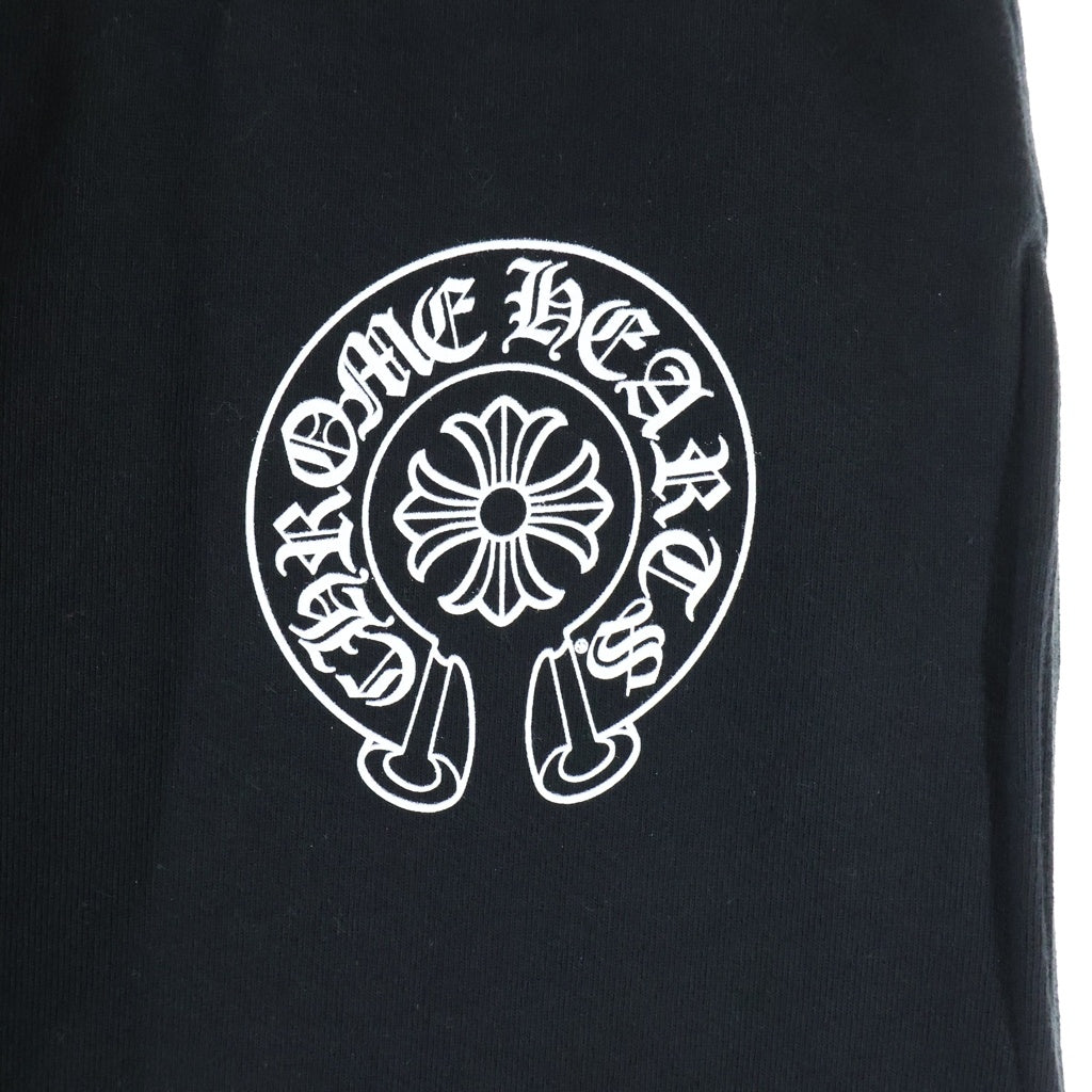 CHROME HEARTS(クロムハーツ) HORSESHOE SWEAT PANTS ホースシュープリント スウェットパンツ ブラック