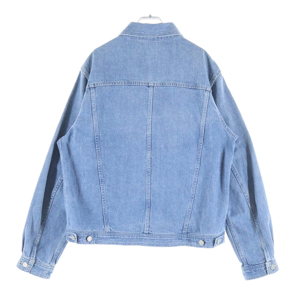 AURALEE(オーラリー) SELVEDGE FADED LIGHT DENIM BLOUSON セルビッジフェイデッドライトデニムブルゾン ジャケット ブルー A24SB01DE