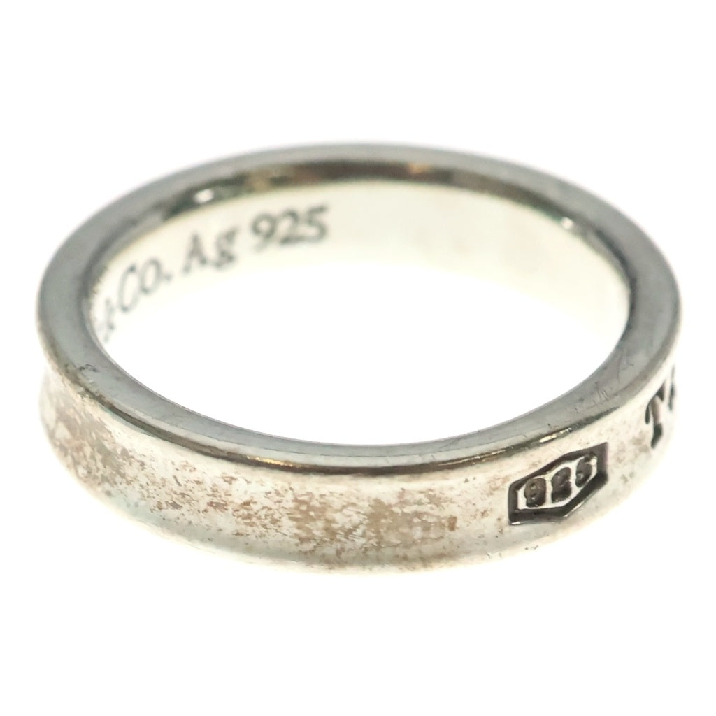 TIFFANY & Co.(ティファニー) 1837 ロゴデザイン ナローリング シルバー レディース