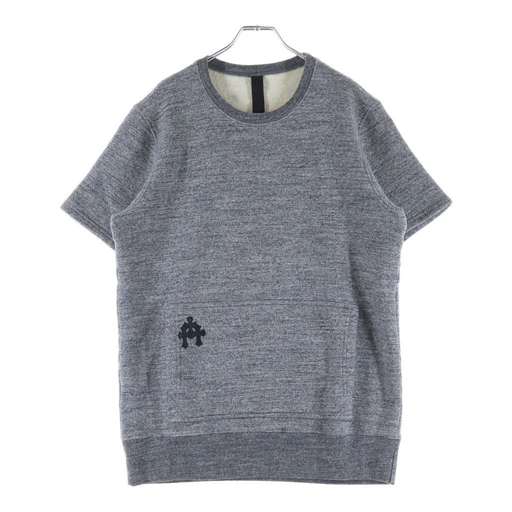 CHROME HEARTS(クロムハーツ) Y NOT クロスパッチ 半袖スウェット グレー