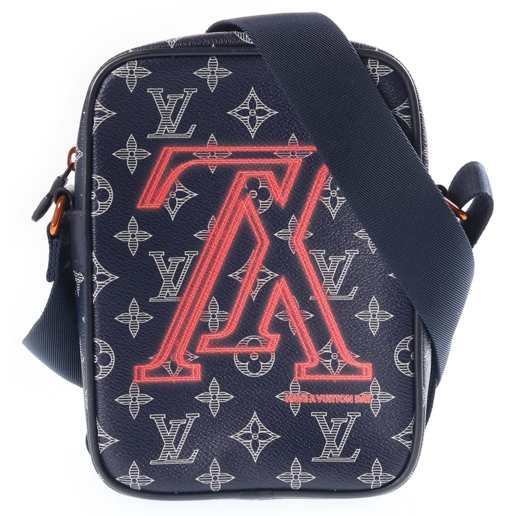 LOUIS VUITTON(ルイヴィトン) グヌーブPM モノグラム ショルダーバッグ ネイビー M43678