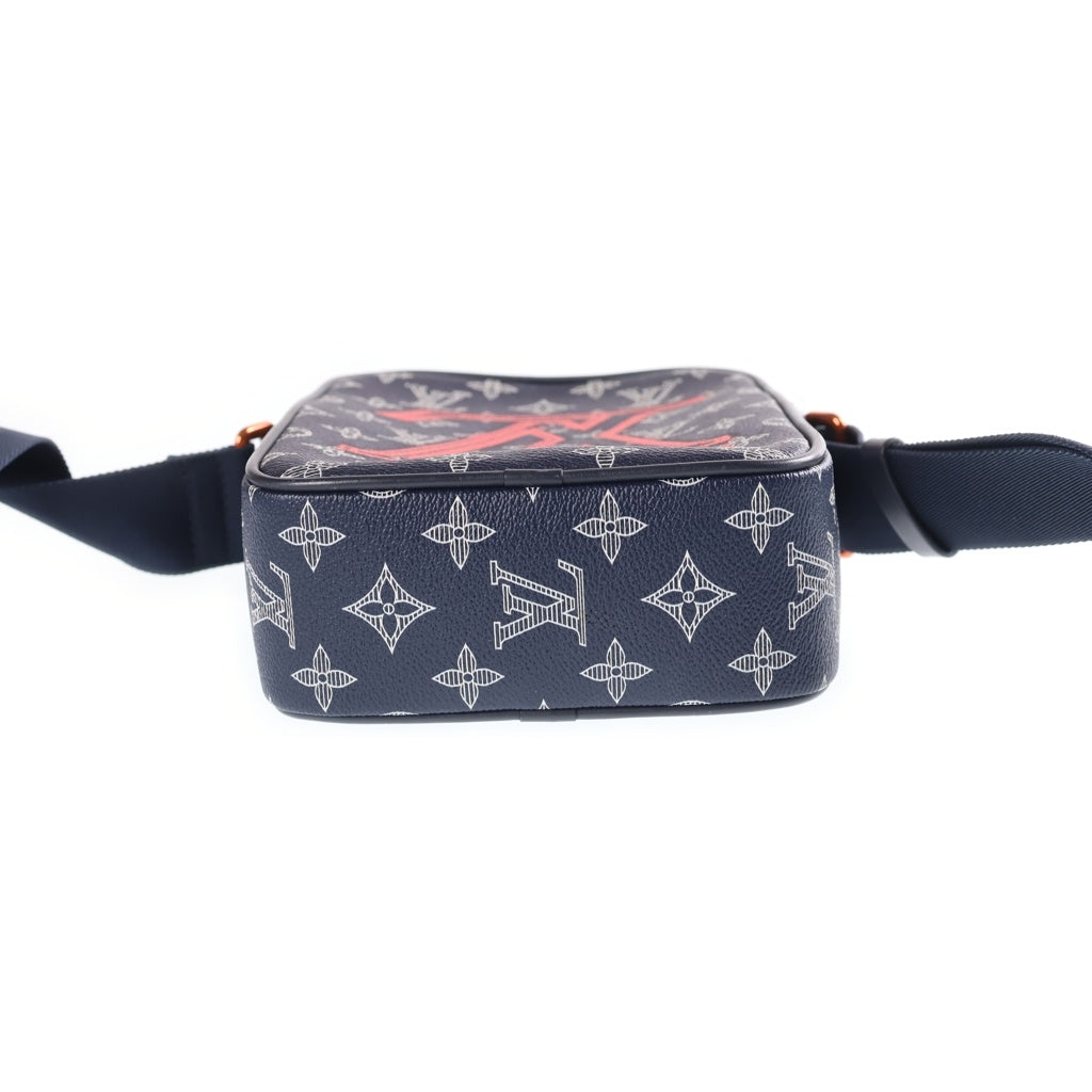 LOUIS VUITTON(ルイヴィトン) グヌーブPM モノグラム ショルダーバッグ ネイビー M43678