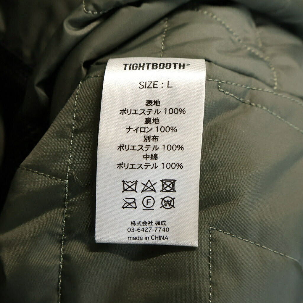 TIGHTBOOTH(タイトブース) WINDOWS BOA JACKET ウィンドーズボアジャケット ブラック