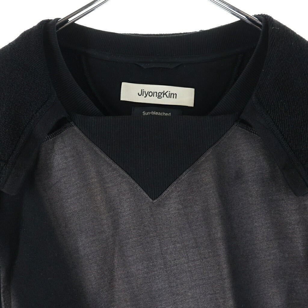 JIYONGKIM(ジヨンキム) 24AW Sun-bleached サンブリーチ プルオーバーパーカー フーディー JK24AWTO05