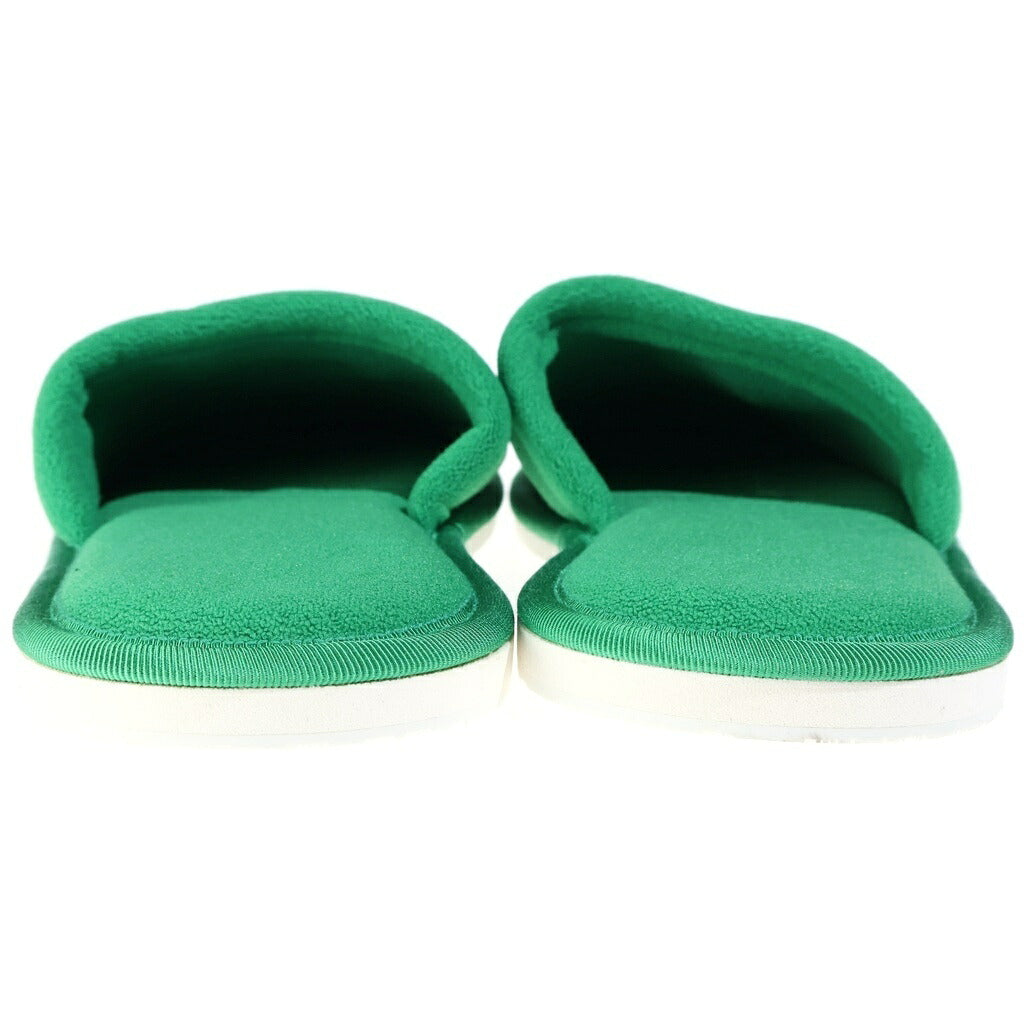 CHROME HEARTS(クロムハーツ) HOTEL SLIPPER ホースシュー刺繍スリッパ ホノルル限定 グリーン