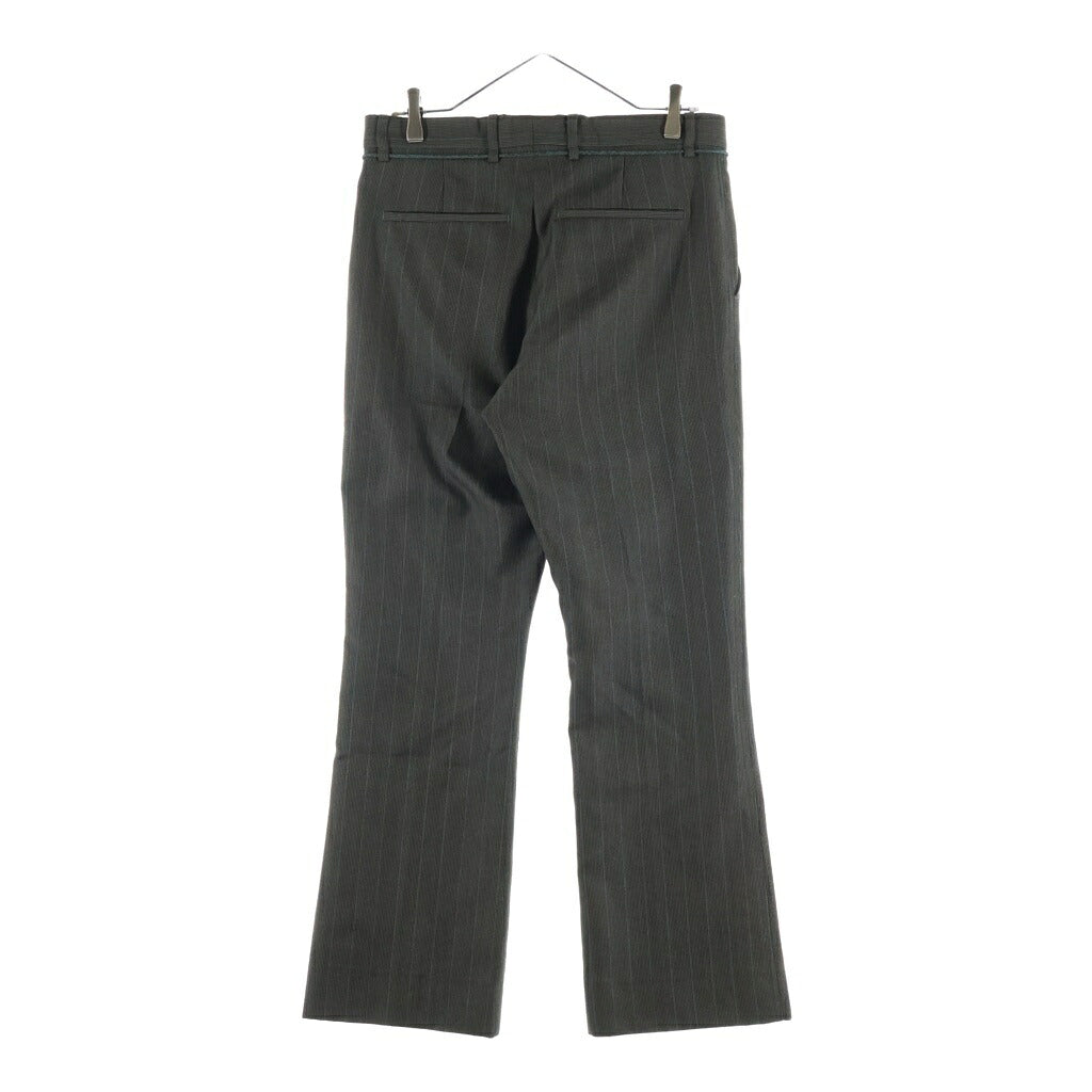 Acne Studios(アクネ ストゥディオズ) ループデザイン チェック柄 スラックスパンツ ブラウン FN-MN-TROU000271